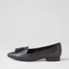 Dustu Navy Cut Leather Loafers 2 Dustu Navy Cut Leather Loafers -Lynx Shoes Shop DF11201DBY18 2