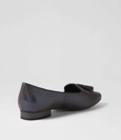 Dustu Navy Cut Leather Loafers -Lynx Shoes Shop DF11201DBY18 4