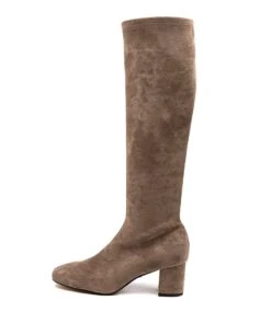Irossi Mocca Mircosuede Knee High Boots