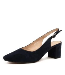 Lucine Navy Suede -Lynx Shoes Shop DF11239DBYSU 2