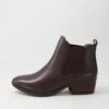 Zenna Choc Leather Chelsea Boots 2 Zenna Choc Leather Chelsea Boots -Lynx Shoes Shop DF11279E91LE 2