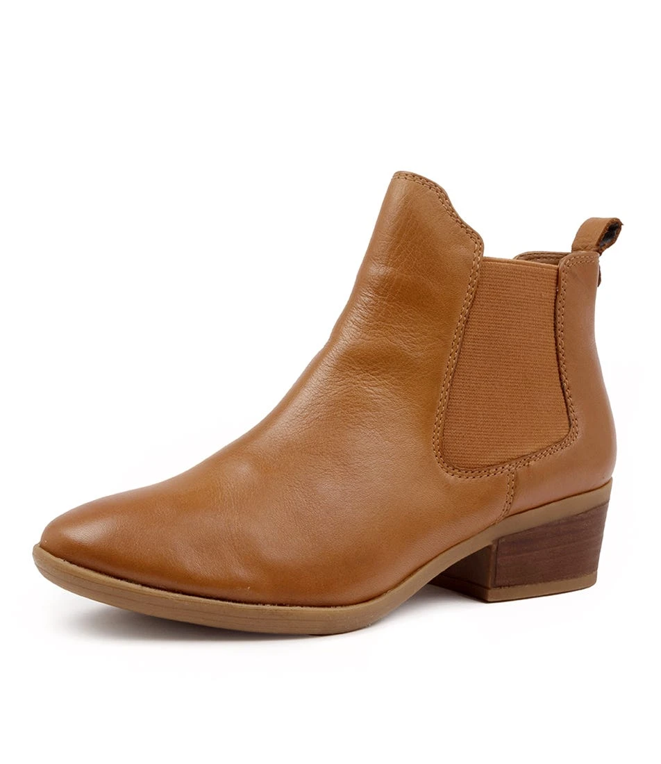 Zenna Whiskey Leather Ankle Boots 4 Zenna Whiskey Leather Ankle Boots - Image 2