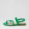 Anord Emerald Patent Leather Sandals -Lynx Shoes Shop DF11357H15PL 2