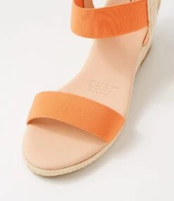 Jeppattie Apricot Elastic Sandals -Lynx Shoes Shop DF11385O8629 5