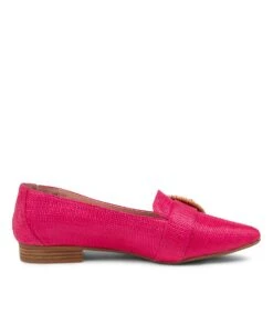 Denira Pink Flat Shoes -Lynx Shoes Shop DF11397PINXG 5