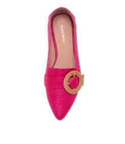 Denira Pink Flat Shoes -Lynx Shoes Shop DF11397PINXG 6