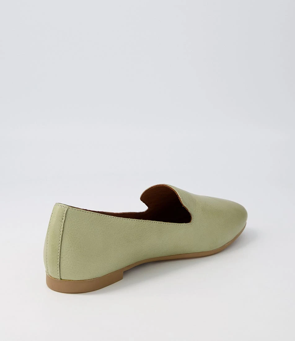 Senelna Khaki Leather Loafers 5 Senelna Khaki Leather Loafers - Image 3