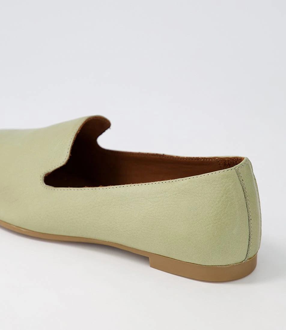 Senelna Khaki Leather Loafers 7 Senelna Khaki Leather Loafers - Image 5