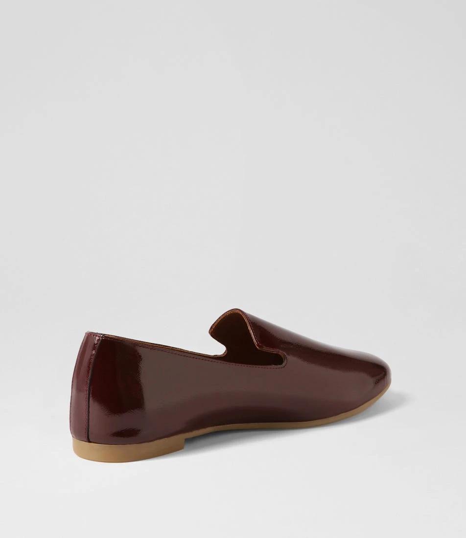 Senelna Deep Red Patent Leather Loafers 5 Senelna Deep Red Patent Leather Loafers - Image 3