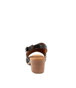 Ennessa Black Leather -Lynx Shoes Shop DF11538BLALE 3