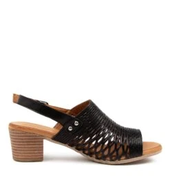 Ennessa Black Leather -Lynx Shoes Shop DF11538BLALE 5