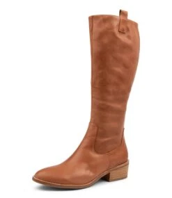 Giddy Cognac Leather -Lynx Shoes Shop DF11662T07LE 2