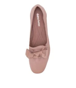 Tarry Blush Leather Loafers -Lynx Shoes Shop DF11688P00LE 6