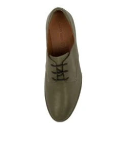 Gelloe Dk Olive Leather -Lynx Shoes Shop DF11722HBGLE 6