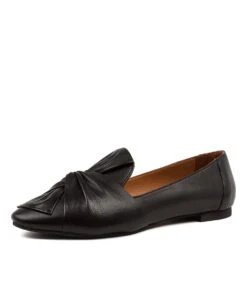 Lunna Black Leather -Lynx Shoes Shop DF11735BLALE 2