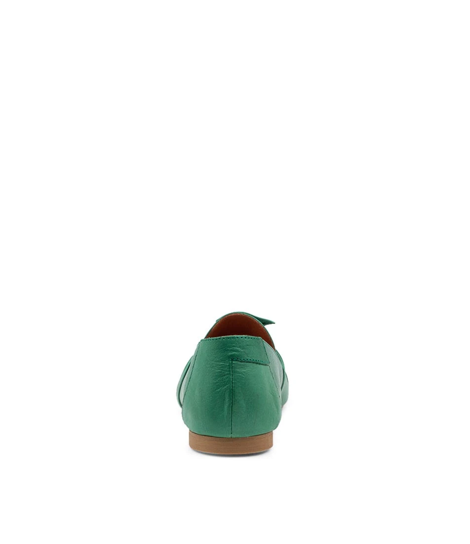 Lunna Emerald Leather Loafers 5 Lunna Emerald Leather Loafers - Image 3