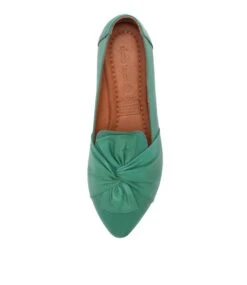Lunna Emerald Leather Loafers 11 Lunna Emerald Leather Loafers -Lynx Shoes Shop DF11735H15LE 6
