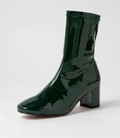 Indianas Forest Stretch Patent Pu Ankle Boots 8 Indianas Forest Stretch Patent Pu Ankle Boots -Lynx Shoes Shop DF11786H22VG 3