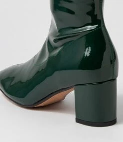 Indianas Forest Stretch Patent Pu Ankle Boots 11 Indianas Forest Stretch Patent Pu Ankle Boots -Lynx Shoes Shop DF11786H22VG 6