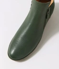 Ronele Forest Leather Suede Ankle Boots -Lynx Shoes Shop DF11787H2289 5