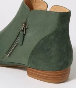 Ronele Forest Leather Suede Ankle Boots -Lynx Shoes Shop DF11787H2289 6