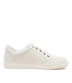 Cotting White Leather -Lynx Shoes Shop DF11884WHILE 5
