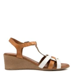 Paxine White-tan Leather -Lynx Shoes Shop DF11951W99LE 5