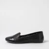 Sory Black Leather Loafers -Lynx Shoes Shop DF11969BLALE 2