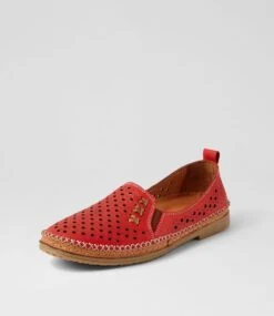 Belra Ruby Leather Flat Shoes 8 Belra Ruby Leather Flat Shoes -Lynx Shoes Shop DF12074REQLE 3
