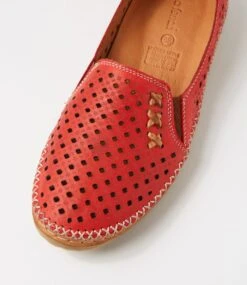 Belra Ruby Leather Flat Shoes 10 Belra Ruby Leather Flat Shoes -Lynx Shoes Shop DF12074REQLE 5