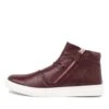 Swiss Burgundy Leather Ankle Boots Ws 1 Swiss Burgundy Leather Ankle Boots Ws -Lynx Shoes Shop DF12134ROPLE 4