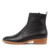 Barnie Black Leather Ankle Boots Nh -Lynx Shoes Shop DF12142BBLLE 4