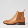 Beaufort Dark Tan Dark Brown Leather Chelsea Boots -Lynx Shoes Shop DF12143TVMLE 2
