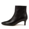 Thimble Black Leather Ankle Boots 1 Thimble Black Leather Ankle Boots -Lynx Shoes Shop DF12220BLALE 4