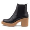 Leavit Black Leather Chelsea Boots 2 Leavit Black Leather Chelsea Boots -Lynx Shoes Shop DF12228BLALE 4