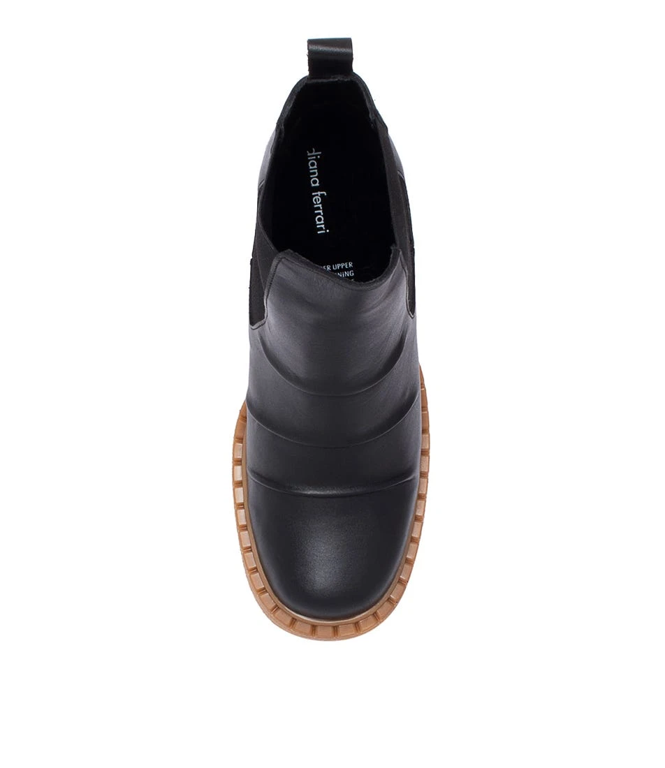 Leavit Black Leather Chelsea Boots 7 Leavit Black Leather Chelsea Boots - Image 5