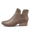 Zhara Olive Leather Ankle Boots -Lynx Shoes Shop DF12231H81LE 4