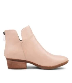 Zhara Blush Leather Ankle Boots 10 Zhara Blush Leather Ankle Boots -Lynx Shoes Shop DF12231P00LE 5