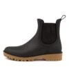 Laurina Black Gumboot -Lynx Shoes Shop DF12232BLAS7 4