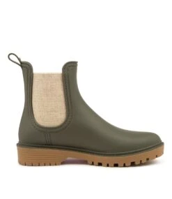 Laurina Olive Gumboot -Lynx Shoes Shop DF12232H81S7 5
