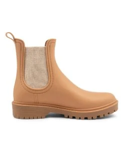 Laurina Tan Gumboot -Lynx Shoes Shop DF12232TANS7 5