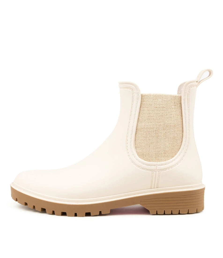 Laurina Cream Gumboot 3 Laurina Cream Gumboot