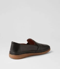 Macenzi Black Gum Sole Leather Loafers -Lynx Shoes Shop DF12269B0HLE 4