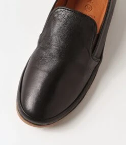 Macenzi Black Gum Sole Leather Loafers -Lynx Shoes Shop DF12269B0HLE 5