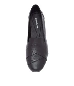 Tilony Black Leather Loafers -Lynx Shoes Shop DF12322BLALE 6