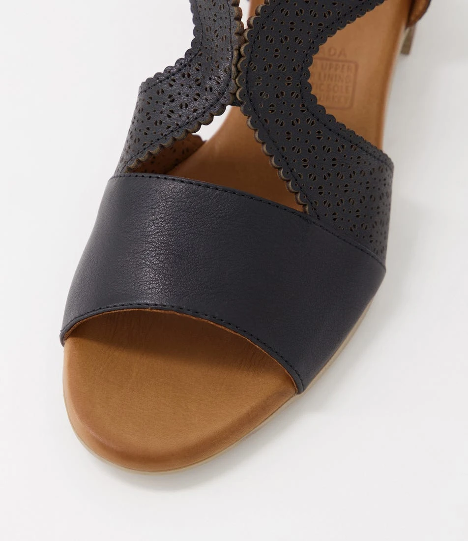 Canada Black Leather Sandals 6 Canada Black Leather Sandals - Image 4