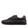 Mues Black Leather Sneakers -Lynx Shoes Shop DF12424BLALE 4