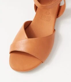 Winna Tan Leather Sandals -Lynx Shoes Shop DF12469T92LE 5