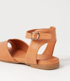 Winna Tan Leather Sandals -Lynx Shoes Shop DF12469T92LE 6