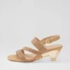 Fanzy Nude Jewels Leather Sandals -Lynx Shoes Shop DF12502NJP2J 2